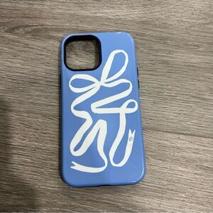 3/$25 ✺ Blue and White bow phone case Iphone 13 pro max iphone 12 pro